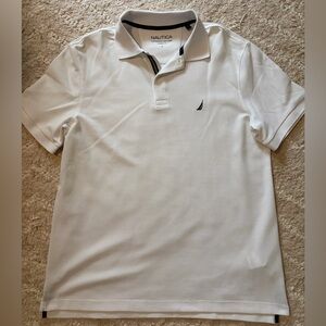 Nautica Men's White Polo Shirt